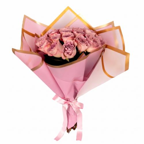 Premium Lila Gül Buketi